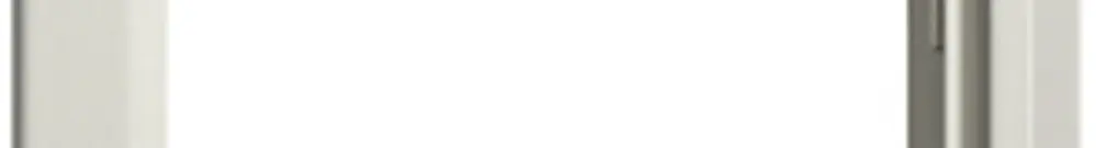 Cadre Hager univers 353×853×13mm IP00 blanc pour FW51U.. 