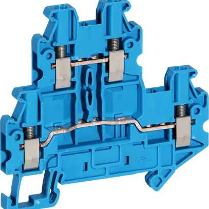 Morsetto a 2 piani 0.14…4mm² blu UTTB 2.5 BU 