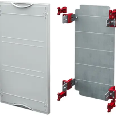 Plaque de montage Rittal SV 9666.130 300×500mm avec couverture 