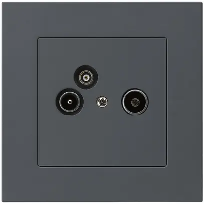 Prise pour antenne ENC R/TV/données kallysto.pro 2GHz 4dB anthracite 