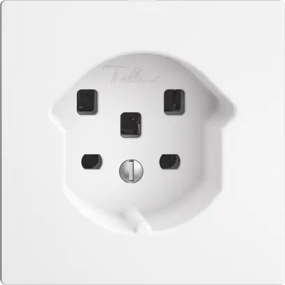 Presa EDIZIOdue T25 16A bianco, con morsetti innest. 