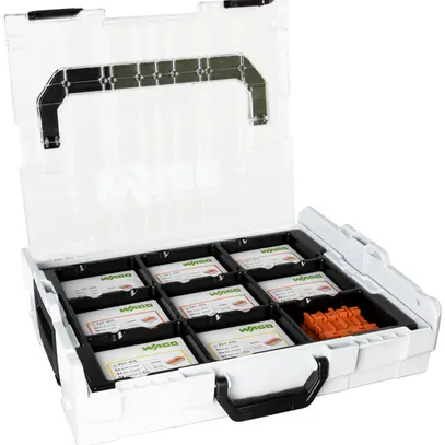 Set di morsetti di raccordo WAGO L-BOXX® 102 serie 221, 410 pezzi 