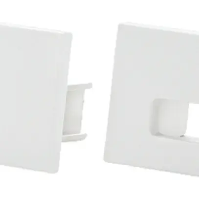 Endkappe SG StripLine 14×74×12mm Kunststoff weiss 2 Stk 