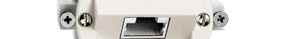 Scatola di raccordo INC P 1×RJ45 bianco 