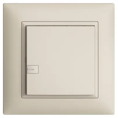 Poussoir KNX RGB ENC EDUE FMI, 250mW, LED RGB, 1×poussoir, comm.1×touche, crema 