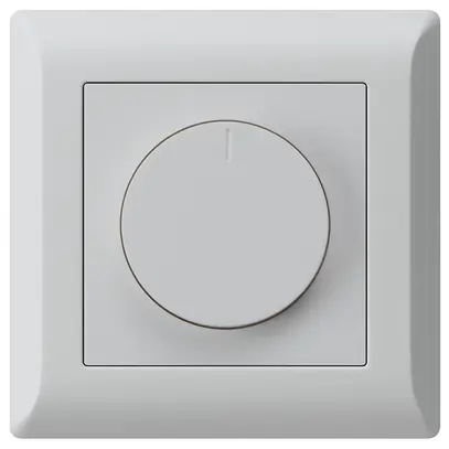 Varialuce universal ENC kallysto.line taglio di fase con LED grigio chiaro 