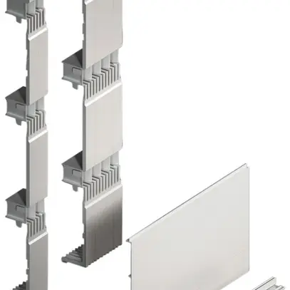 Set di protezione dal contatto Rittal SV 9677.570 1000mm mat.sintetico grigio 