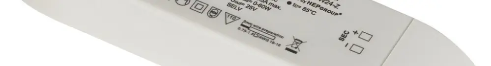 Convertisseur LED SLV LBV60W24-Z, 60W 24VDC max. 2500mA 