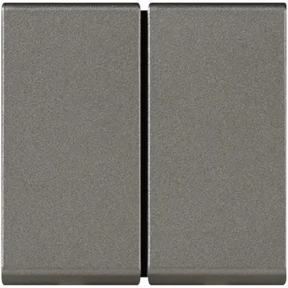 Interruttore a bilico INS MOS 1/3+3/1L 10A magnesio 2moduli 