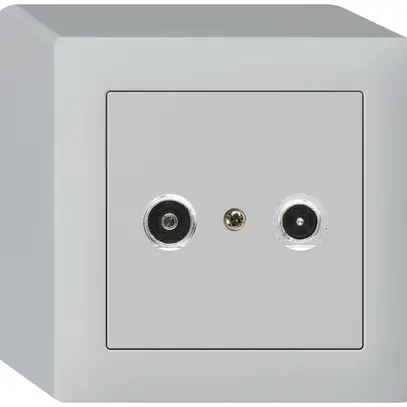 AP-Antennendose kallysto R/TV 10.5dB 2GHz hellgrau 