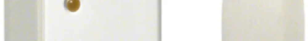 Contatto di finestra KNX RF Hager quicklink bianco 