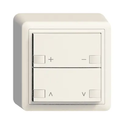 AP-Dimmer ZEP 2K/2T Zentral-Nebenstelle Motor EDIZIOdue weiss 