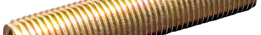 Tube fileté Elektrogros M10×70mm acier zingué par électrolyse 