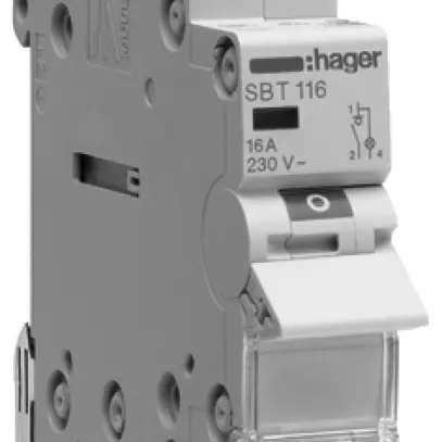 REG-Ausschalter Hager SBT 32A 230V 1 Schliesser 0 Öffner 1 Wechsler 