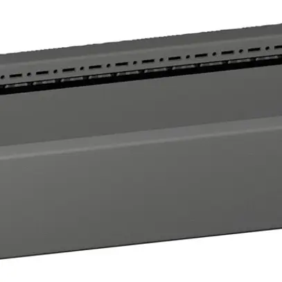 Copertura zoccolo Rittal VX 8660.034 100mm set laterale nero acciaio 2pz 