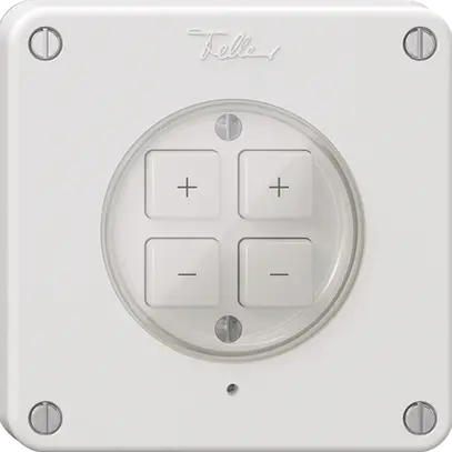 Stazione secondaria 2K/4T per dimmer NEVO Wiser N.CO bianco 