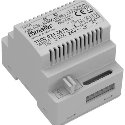 Transformateur d'isolement AMD Comatec TBD202424F4 IN:230VAC OUT:24VAC/24VA 4UM 