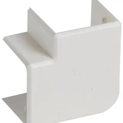 Angle extérieur HF 85…95° 40×25mm matière synthétique blanc IP3X 