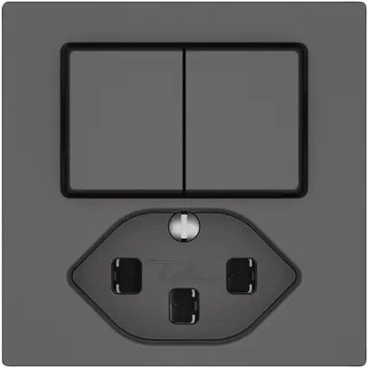 Combinazione EDIZIO.liv SNAPFIX® 2×AR+T23 grs 