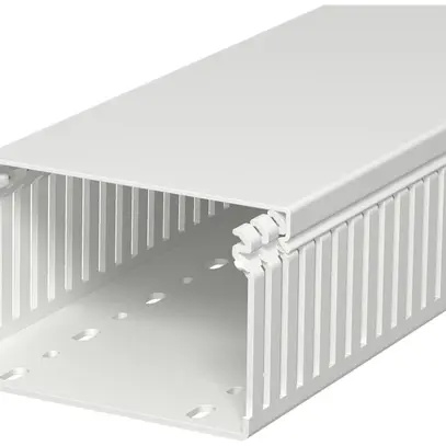 Canale di cablaggio Bettermann LKVH 75×125mm senza alogeno grigio chiaro 