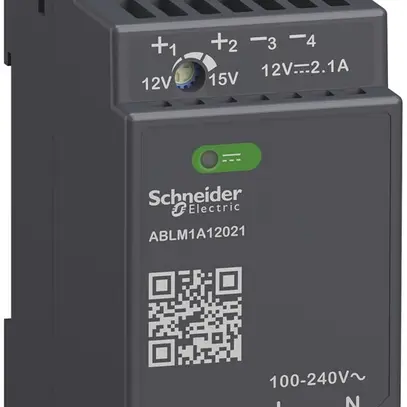Alimentation électrique SE MODULAR, cadencée, 100…240VAC, 12VDC, 2.1A, 25W 