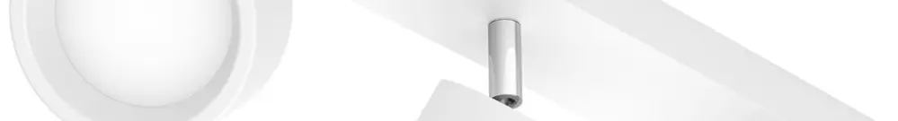 Spot LED Philips Bracia 16.5W 1650lm 2700K 110° 430×80.5mm bianco 3×Spot 