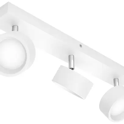 Spot LED Philips Bracia 16.5W 1650lm 2700K 110° 430×80.5mm bianco 3×Spot 