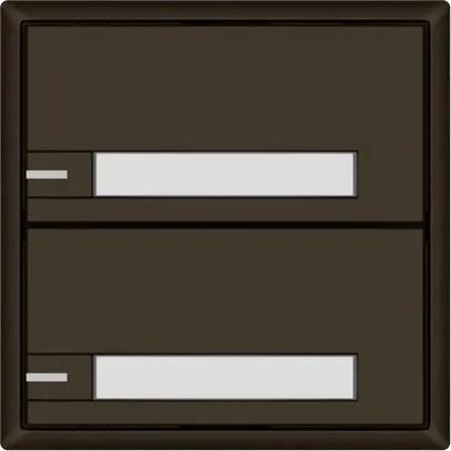 Universaltaster EDIZIO.liv UNI SNAPFIX® 12…48V m.LED blau 2× 1-Tbed.Pap.br 