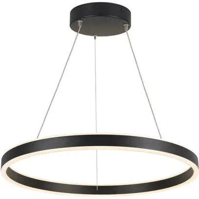Luminaire suspendu LED SLV ONE 60 UP/DOWN DALI 25W 800lm 3000/4000K noir 