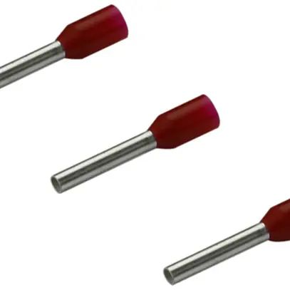Embout de câble Rittal AS 4051.644 1mm² 10mm rouge 1000pcs 