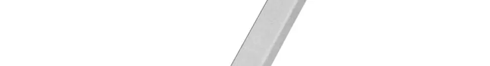 Supporto a parete DOTLUX per proiettore di cantiere, 10…50W, 50cm, bianco 
