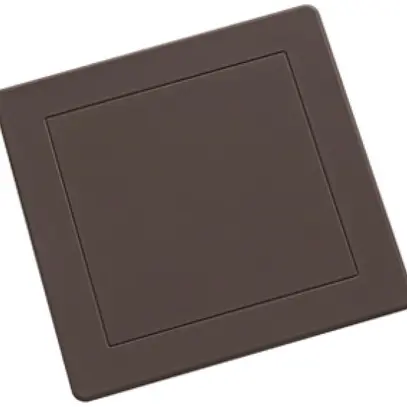 Couvercle à broches HSB Weibel 130×130mm Design EDIZIO.liv umbra 
