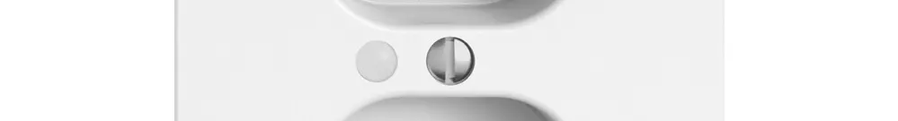 Kit di montaggio EDIZIO.liv SNAPFIX® per presa 2×T23 con lente frontale bi 