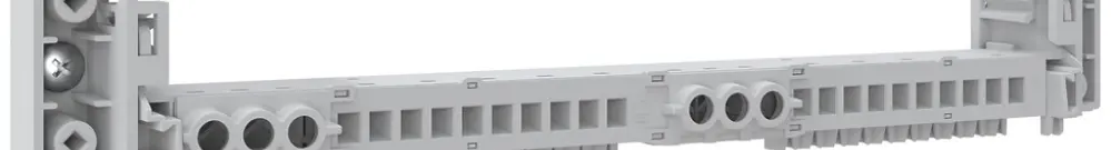 Borne de connexion PE/N SE Prisma XS 3×2.5…16mm²/10×1.5…4 mm² 