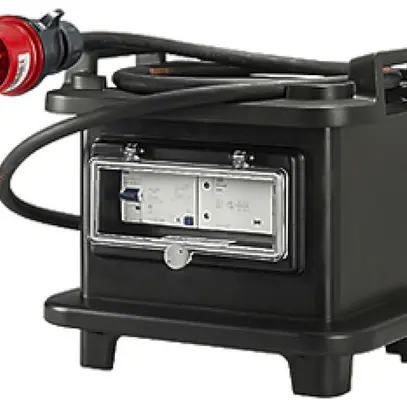 Ladestation ABL MOBILE EVSE6A2 1×Steckdose T2 und CEE 11kW 16A 