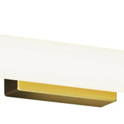 Applique LED Philips Rover RD 10W 1500lm 827 IP44 600×70×50mm laiton 
