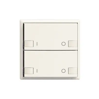 Poussoir ZEP 2c/2t ON-OFF station princ. EDIZIOdue blanc 