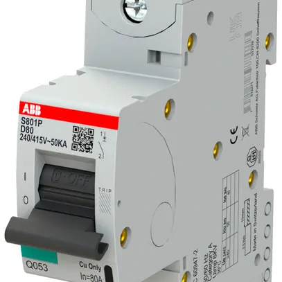 Disgiuntore ABB S801P-D80 1P 230V D-80A 50kA 1.5UM 