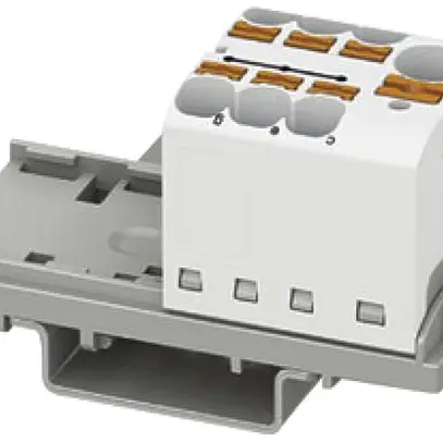 Bloc de distribution PX PTFIX 10/6X4-NS35 WH 