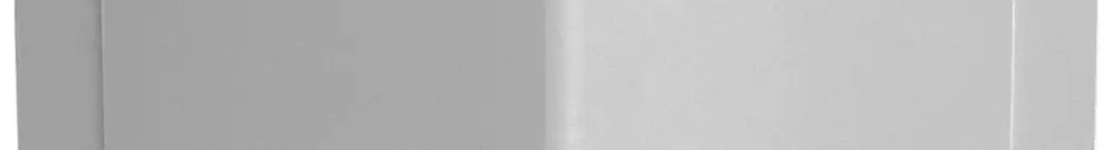 Angle extérieur Hager tehalit.FB 130×60mm gris IP30 