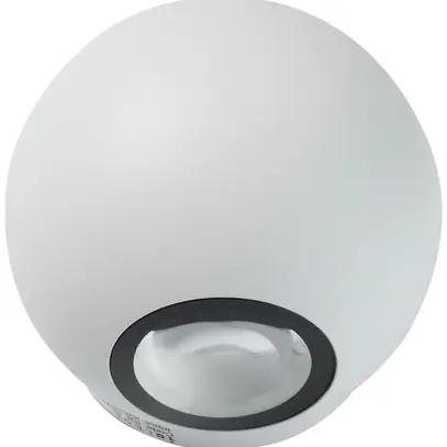 Applique LED Sir Heian SPHERA 6W 875lm 857 IP65 VAR dir./indir.Ø95mm blanc 