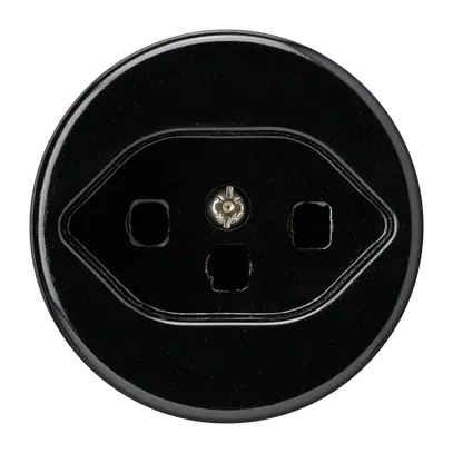 Insert pour prise ENC basico type 23 A noir 