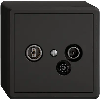 Prise antenne AP TV-R-données EDIZIO.liv SNAPFIX® 15dB no 