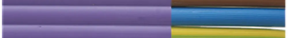 Câble plat Woertz Combi 5×2.5+2×1.5mm² PVC lilas Eca Une longueur