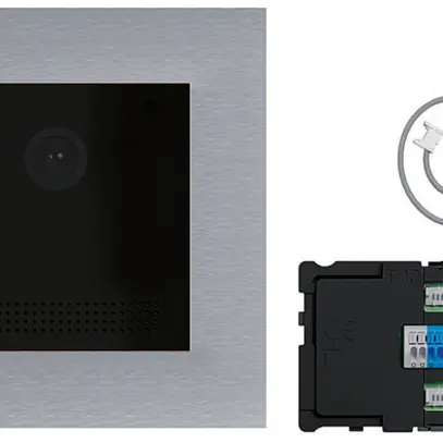 Modulo telecamera Hager network engineering 24VDC acciaio affinato 