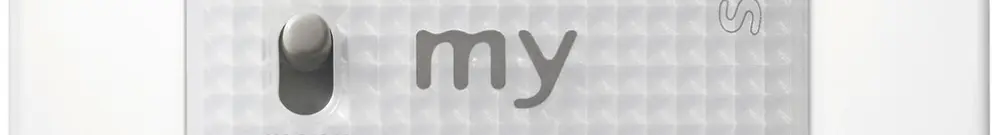 Comando INC Somfy Smoove Uno io, con telaio intermedio per EDIZIOdue, pure 