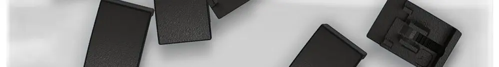 Elemento laterale EDIZIO.liv SNAPFIX® p.KNX UNI&zeptrion 10 pezzi senza LED ne 