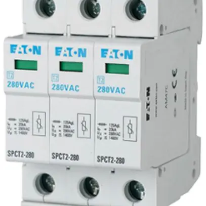 Scaricatore di sovratensione Eaton SPCT2-280/3 280VAC 3UM 