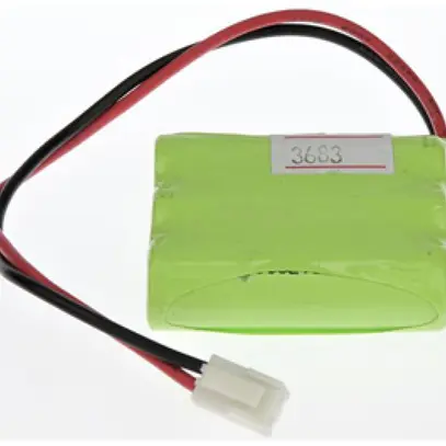 Accu DOTLUX EXITflat 3.6V 2000mAh nichel-cadmio 53×43×15mm 