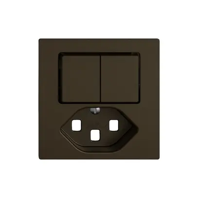 Kit di montaggio EDIZIO.liv SNAPFIX® per combi.T23 con 2 tasti ma 